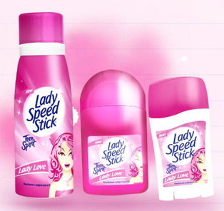 Teen Spirit - Lady Love - dezodorant antyperspiracyjny w kulce