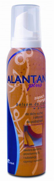 Alantan Plus - Balsam do ciała w piance o zapachu mango