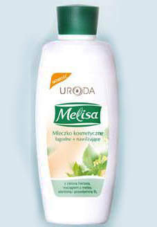 Melisa - mleczko kosmetyczne łagodne + nawilżające do każdego rodzaju cery