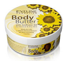 Masło do ciała z olejem słonecznikowym do skóry normalnej i suchej