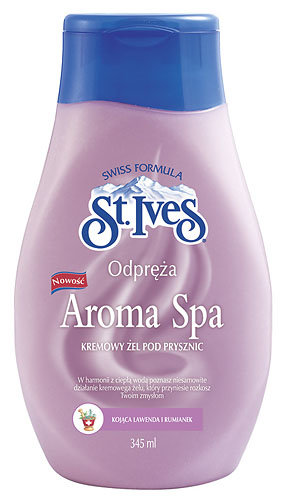 Aroma Spa - Odprężający kremowy żel pod prysznic - Kojąca lawenda i rumianek