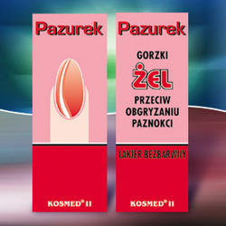 Pazurek - Gorzki żel przeciw obgryzaniu paznokci
