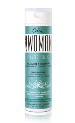 Woman - Pure Silk - mleczko z olejkami do demakijażu twarzy i oczu
