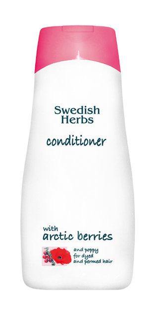 Swedish Herbs - Conditioner with arctic berries and poppy - do włosów farbowanych i po trwałej