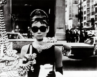 Audrey Hepburn w okularach Ray-Ban