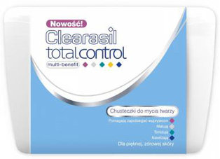 Total Control - Multi-Benefit - Siateczkowe chusteczki do mycia twarzy