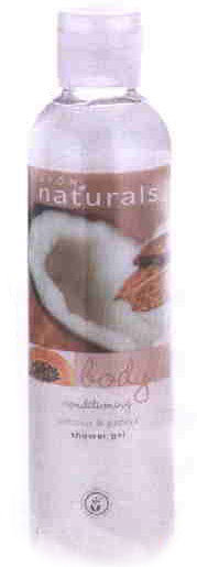 Naturals - Kokos i Papaja - Pielęgnacyjny żel pod prysznic
