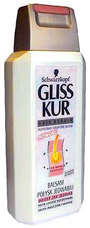 Gliss Kur - balsam połysk jedwabiu do włosów matowych i zniszczonych
