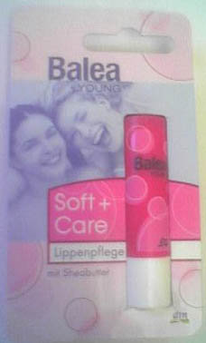 Young Soft + Care Lippenpflege mit Sheabutter - pomadka pielęgnacyjna z masłem Shea