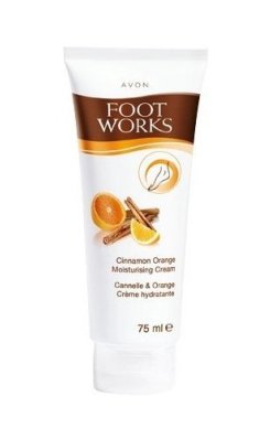 Foot Works - Cynamon i pomarańcza - nawilżający krem do stóp