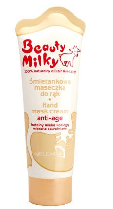 Beauty Milky - śmietankowa maseczka do rąk i paznokci