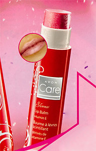 Care - Shimmer Lip Balm vitamin E - połyskujący balsam do ust z witaminą E