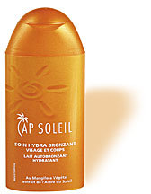 Cap Soleil Soin Hydra Bronzant - samoopalające mleczko nawilżające