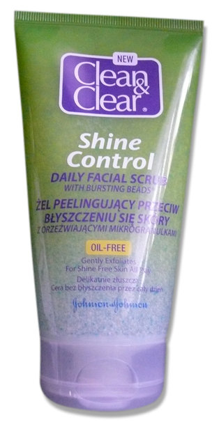 Clean & Clear - Shine Control - Żel peelingujący przeciw błyszczeniu się skóry