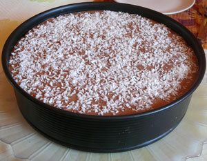 Ciasto z czekoladową pianką