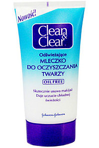 Clean & Clear - odświeżające mleczko do oczyszczania twarzy