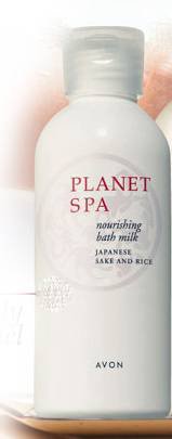 Planet Spa - Japońska sake i ryż - Odżywcze mleko do kąpieli