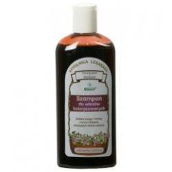 Mydlnica Lekarska - Herbata i henna - szampon do włosów koloryzowanych (odcienie ciemne)