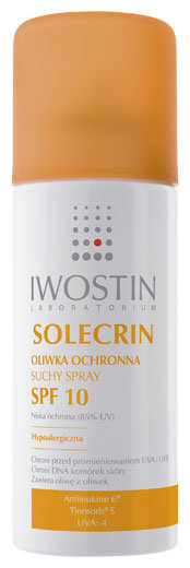 Solecrin - oliwka ochronna SPF 10 - suchy spray