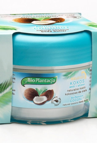 Bio Plantacja - Kokos - Naturalne masło kokosowe do ciała