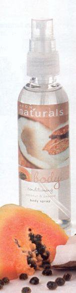 Naturals - Kokos i Papaja - Pielęgnacyjny body spray