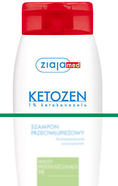Ketozen - szampon przeciwłupieżowy