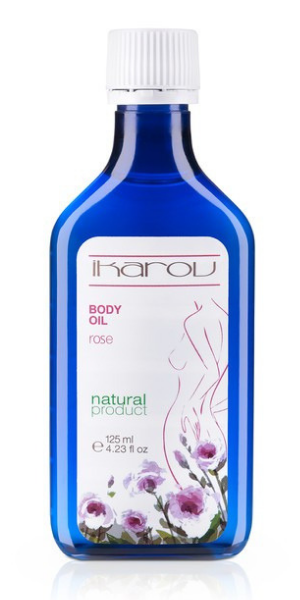 Ikarov, Body Massage Oil Rose (Olejek do masażu różany)