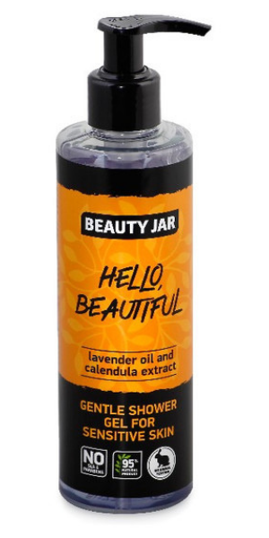 Beauty Jar, Hello Beautiful, Gentle Shower Gel for Sensitive Skin (Nawilżający żel pod prysznic)
