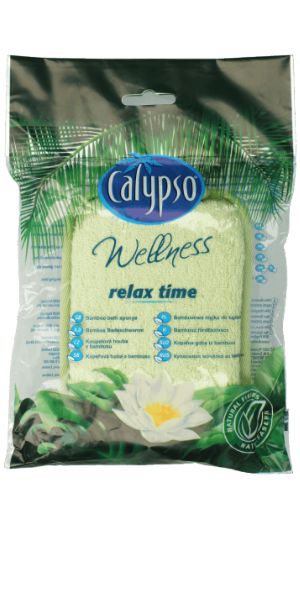Calypso, Wellness Relax Time, Bamboo Bath Sponge (Gąbka do mycia z włókien bambusa)
