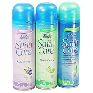 Satin Care - Nawilżający żel do golenia