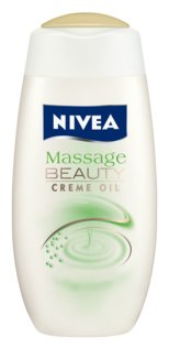 Massage Beauty Cream Oil - kremowy olejek pod prysznic, masujące perełki i świeży zapach limonki