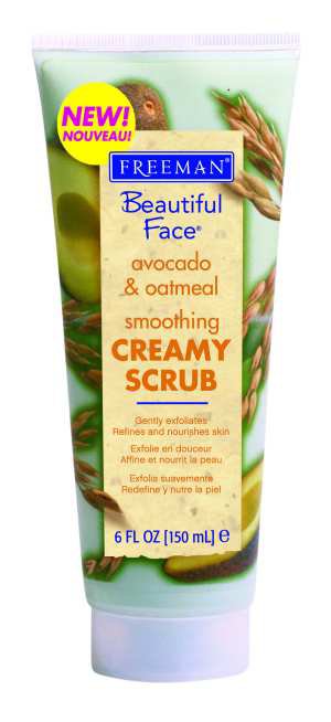 Beautiful Face - avocado & oatmeal creamy scrub