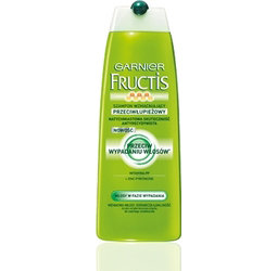 Fructis - szampon wzmacniający przeciwłupieżowy - włosy w fazie wypadania