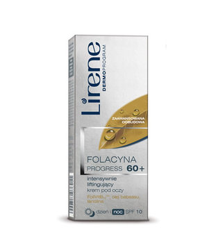 Lirene - Folacyna Progress 60+ intensywnie liftingujący krem pod oczy