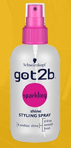 Got2b Sparkling - Shine styling spray - nabłyszaczający lakier do włosów