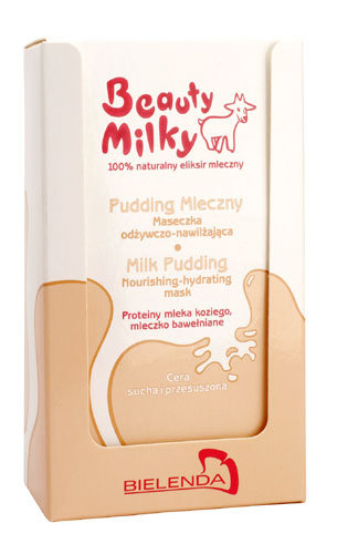 Beauty Milky - Pudding mleczny - maseczka odżywczo-nawilżająca