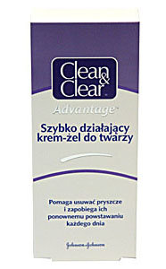 Clean & Clear Advantage - szybko działający krem-żel do twarzy