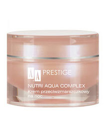 AA Prestige Nutri Aqua Complex - krem przeciwzmarszczkowy na noc
