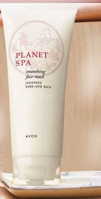 Planet Spa - Japońska sake i ryż - Wygładzająca maseczka do twarzy