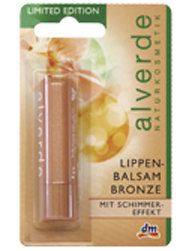 Alverde - Lippenbalsam Bronze - Brązujący balsam do ust