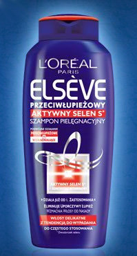 Elseve - Aktywny Selen S - Szampon przeciwłupieżowy włosy delikatne z tendencją do wypadania