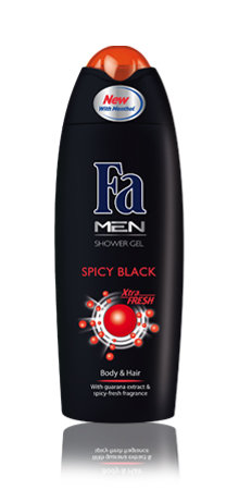 Spicy Black - men shower gel - żel pod prysznic