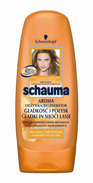 Schauma Aroma - Gładkość i połysk - odżywka do włosów matowych i trudnych do ułożenia