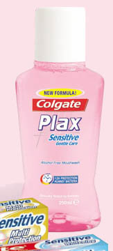 Plax Sensitive - Łagodna ochrona - płyn do płukania ust