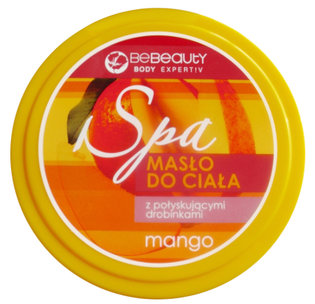 Spa - mango - masło do ciała z połyskującymi drobinkami