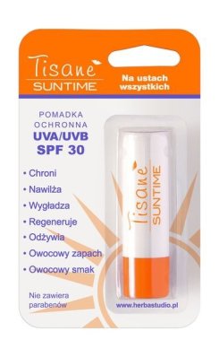 Tisane Suntime - pomadka ochronna UVA/UVB SPF 30