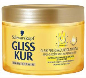 Schwarzkopf - Gliss Kur - Oil Nutritive - Olejki pielęgnacyjne - Masło regeneracyjne
