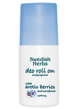 Swedish Herbs - deo roll-on z arktycznymi jagodami i chabrem do suchej i delikatnej skóry