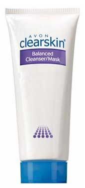 Clearskin - Balanced cleanser/mask - kremowy preparat oczyszczający z glinką
