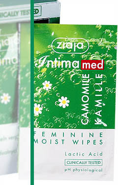 Intima Med - Camomile - Chusteczki do higieny intymnej